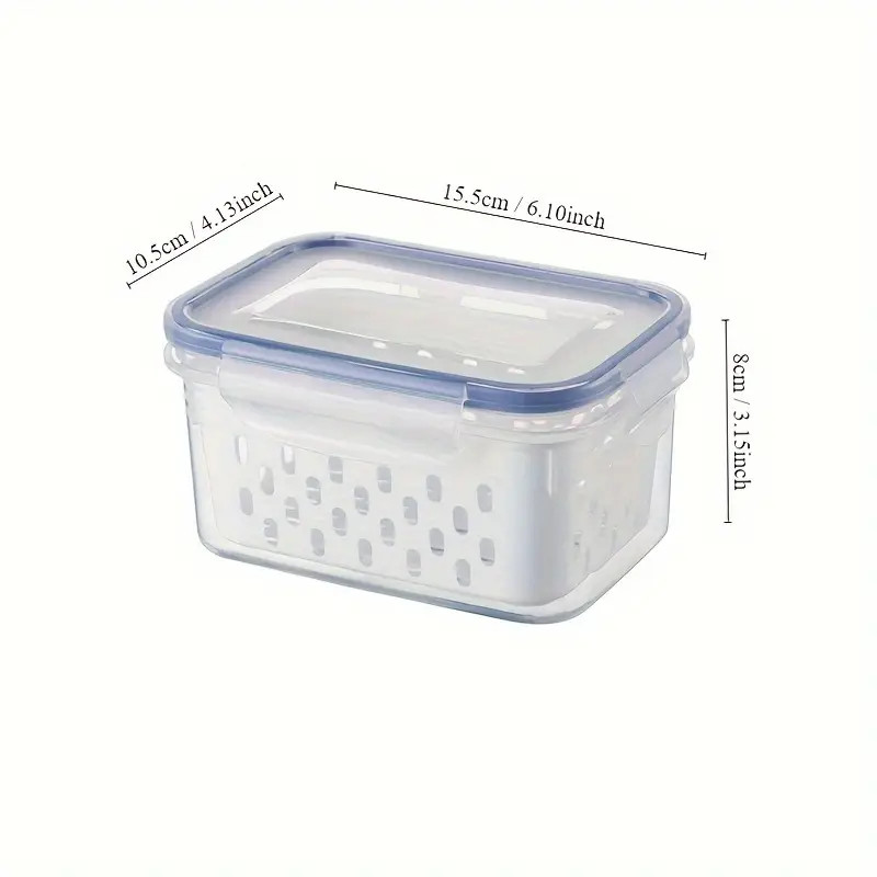 Multifunctional Refrigerator Organizer Bins with Lids - PP Material, Sealed Food Storage Containe... | Temu Affiliate Program