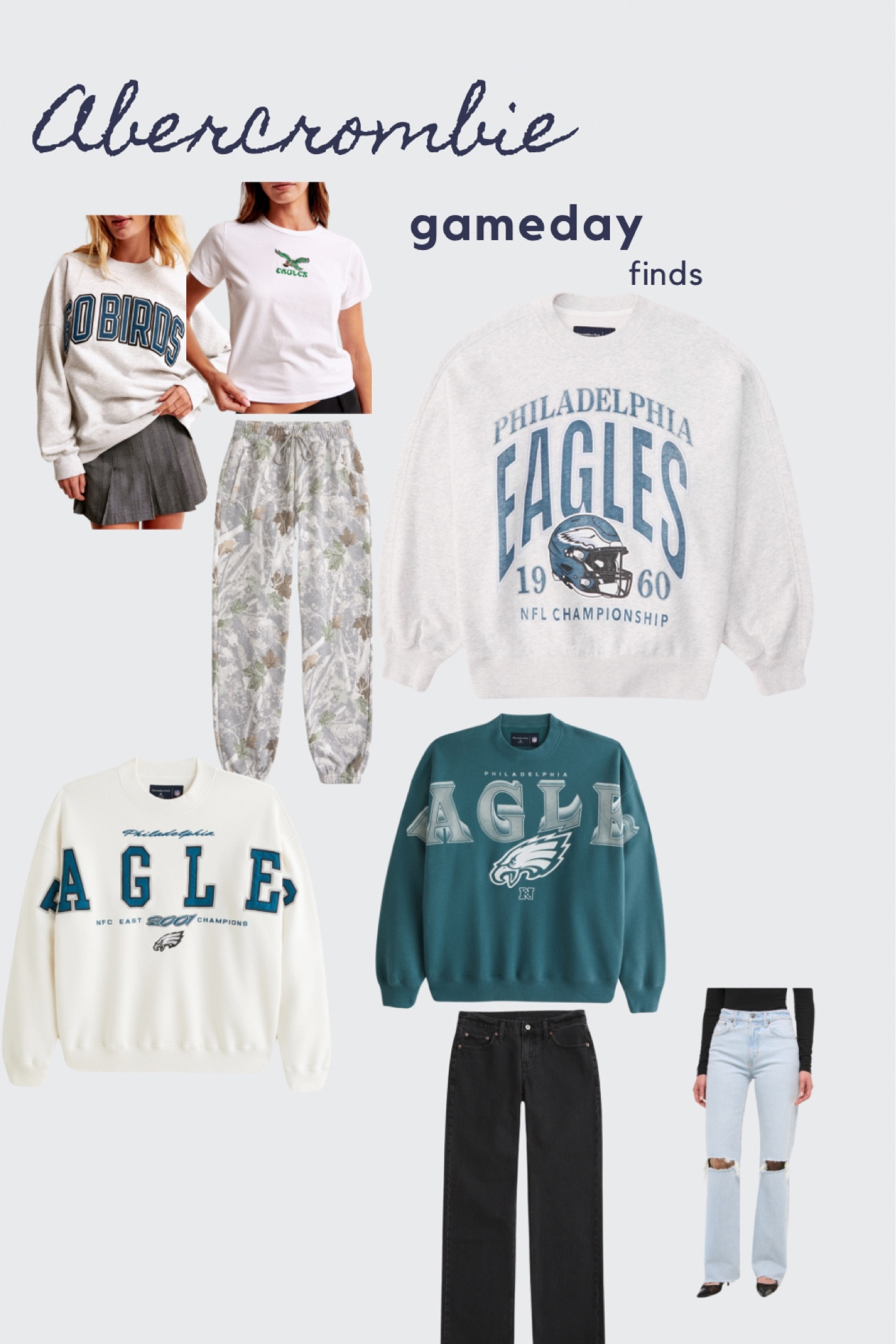 Abercrombie Game Day Finds 
