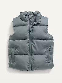Unisex Solid Frost-Free Puffer Vest for Toddler | Old Navy (US)