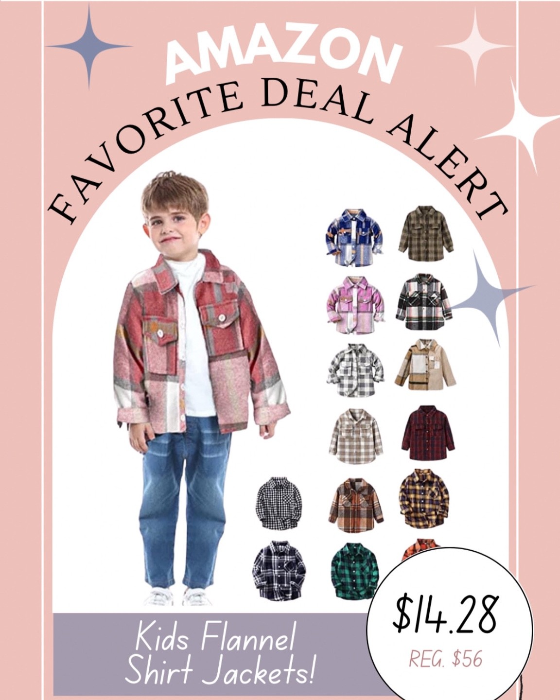 Kids Flannel Shirt Jackets in multiple colors and styles! 

Boys and girls flannels, fall clothes for kids, fall jackets for kids, kids clothes, mega sale, Amazon sale, kids clothing sale  

#LTKkids #LTKfamily #LTKsalealert