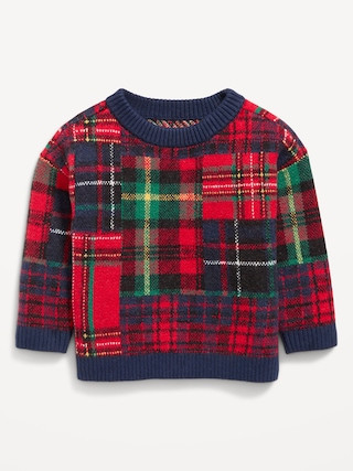 SoSoft Unisex Plaid Sweater for Baby | Old Navy (US)