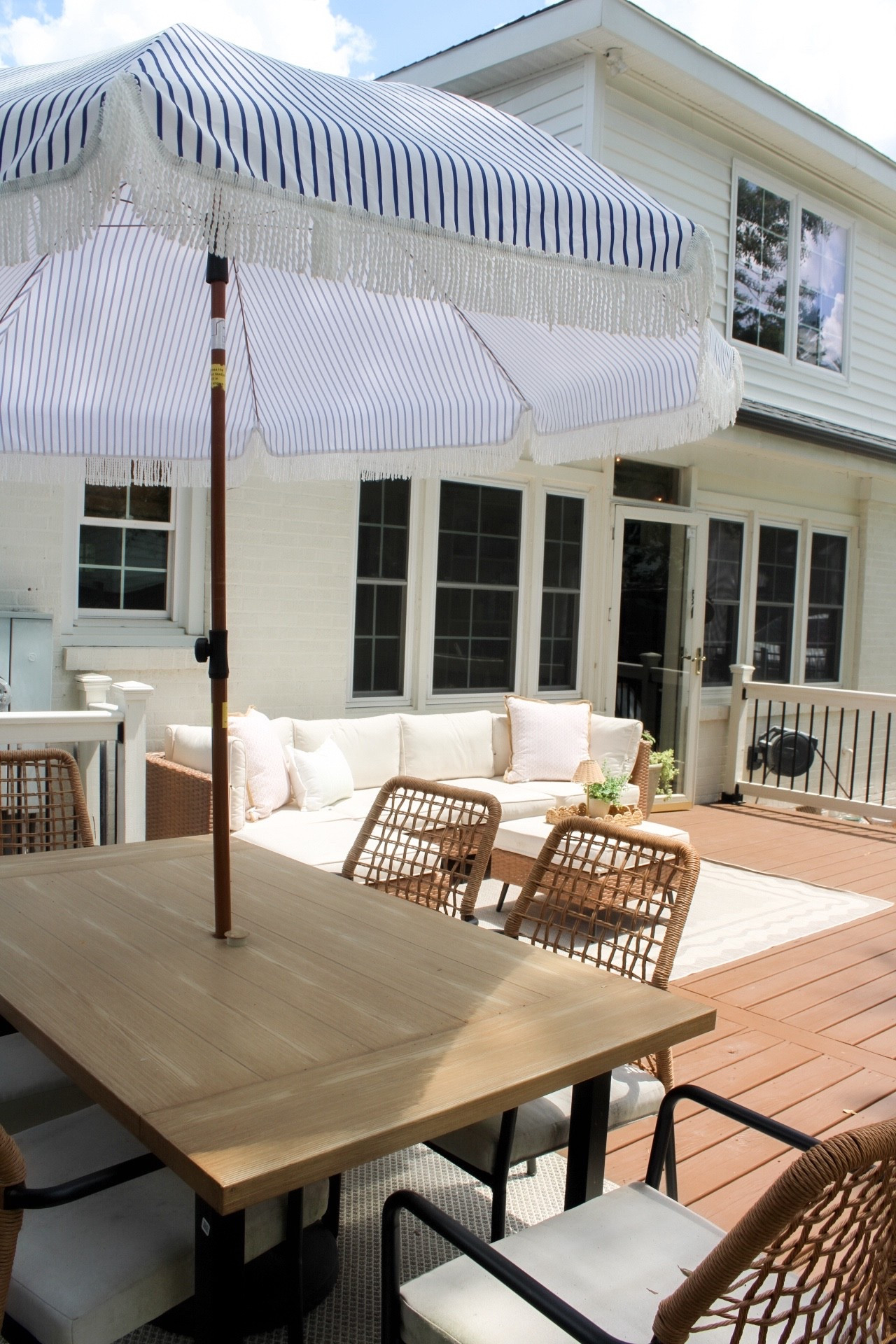 We have had this patio table and chairs for two years and it has held up so well! We love it - pairs perfectly with our new sectional from Walmart! ☀️

#LTKSeasonal #LTKHome #LTKStyleTip