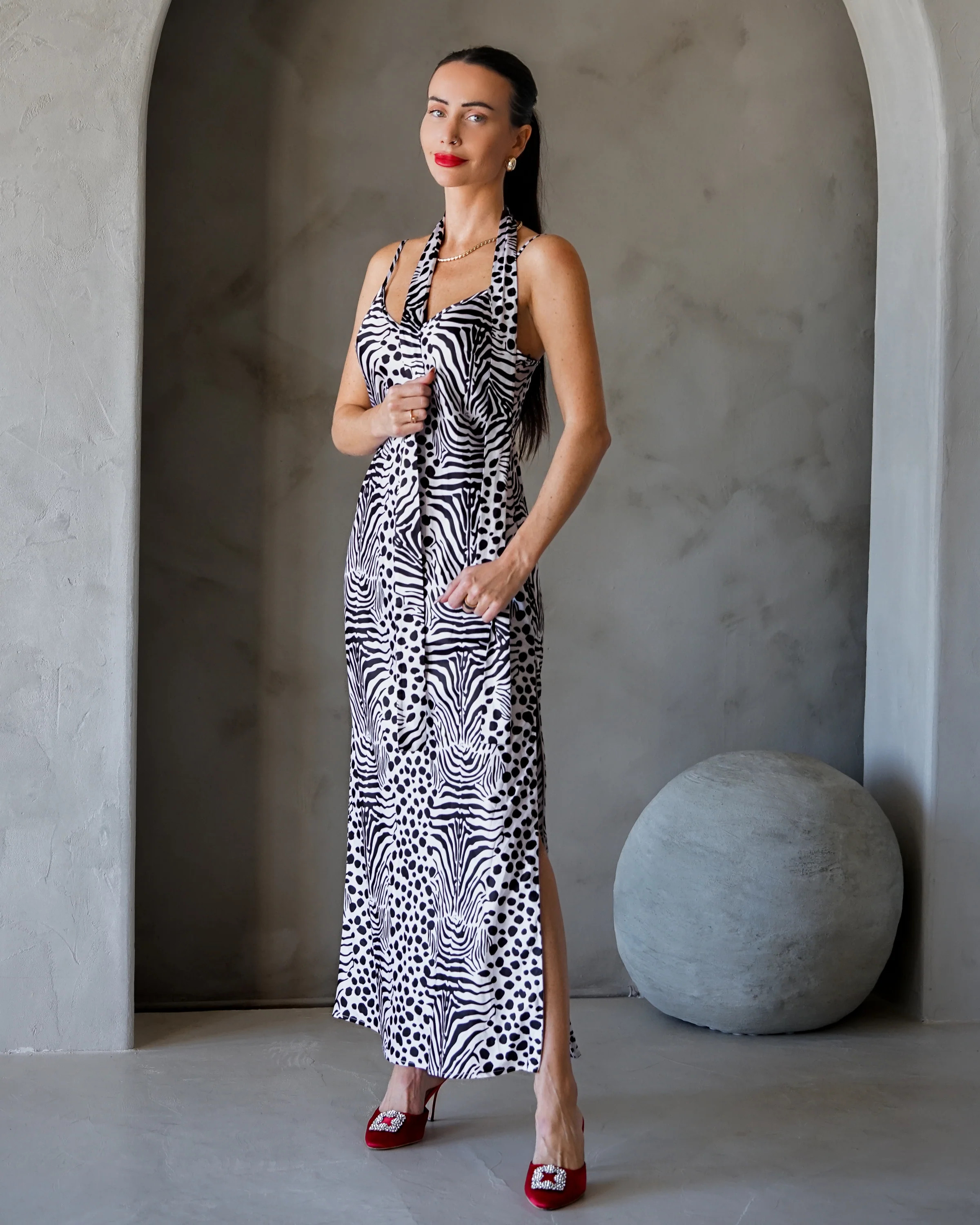 Lennon Zipslip™️ Zebra Dot | Care Tucker