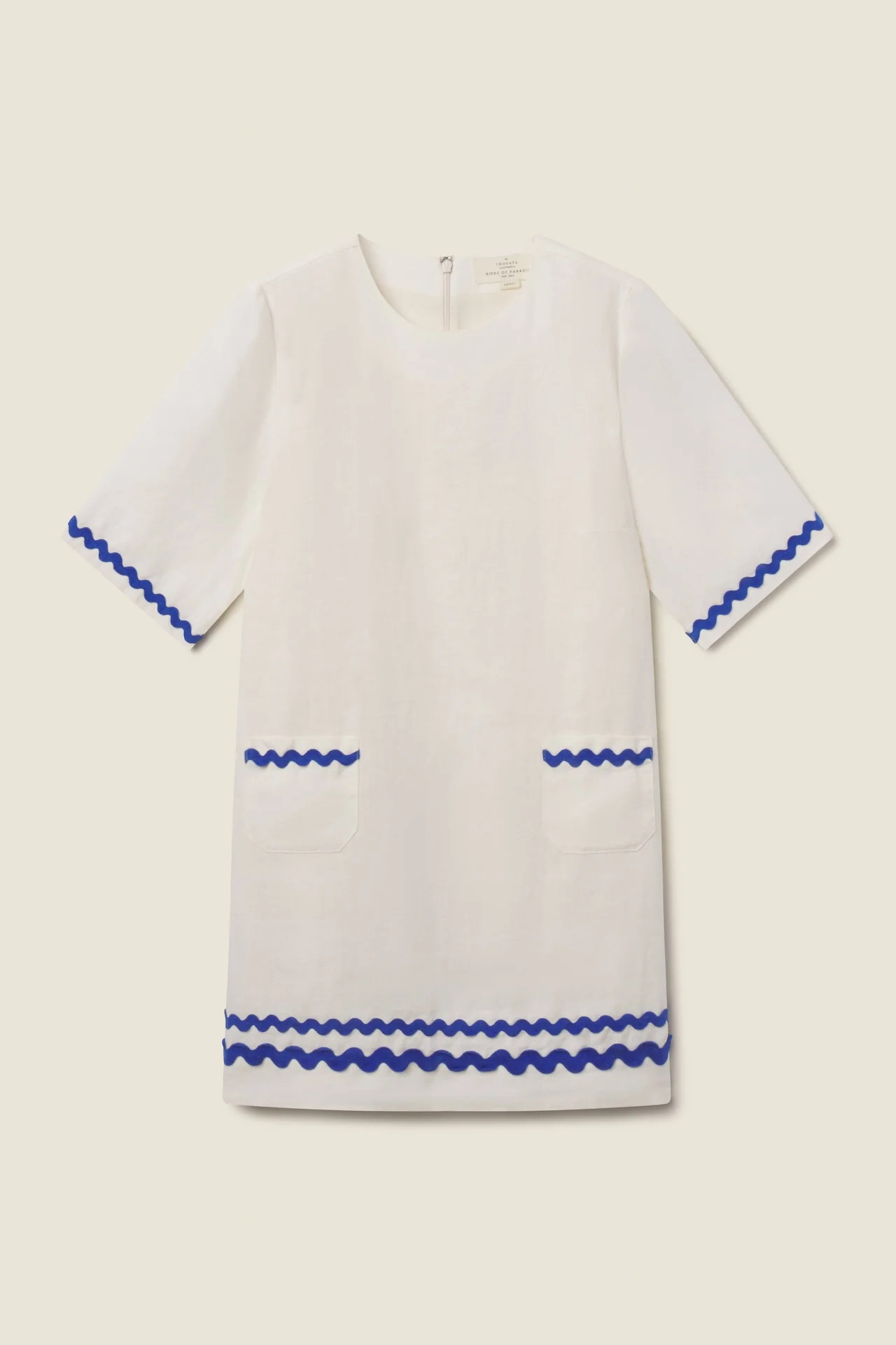 Manu Dress Ivory | TROVATA