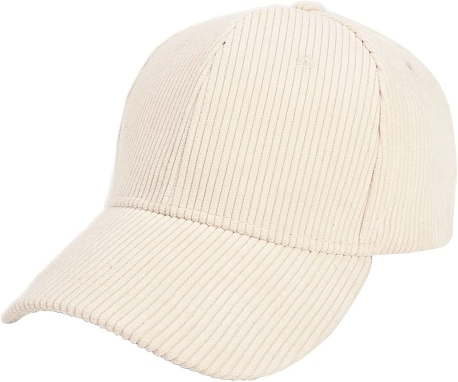Male Female Neutral Summer Solid Baseball Caps Corduroy Adjustable Hat Visors Black Mens Baseball... | Amazon (US)