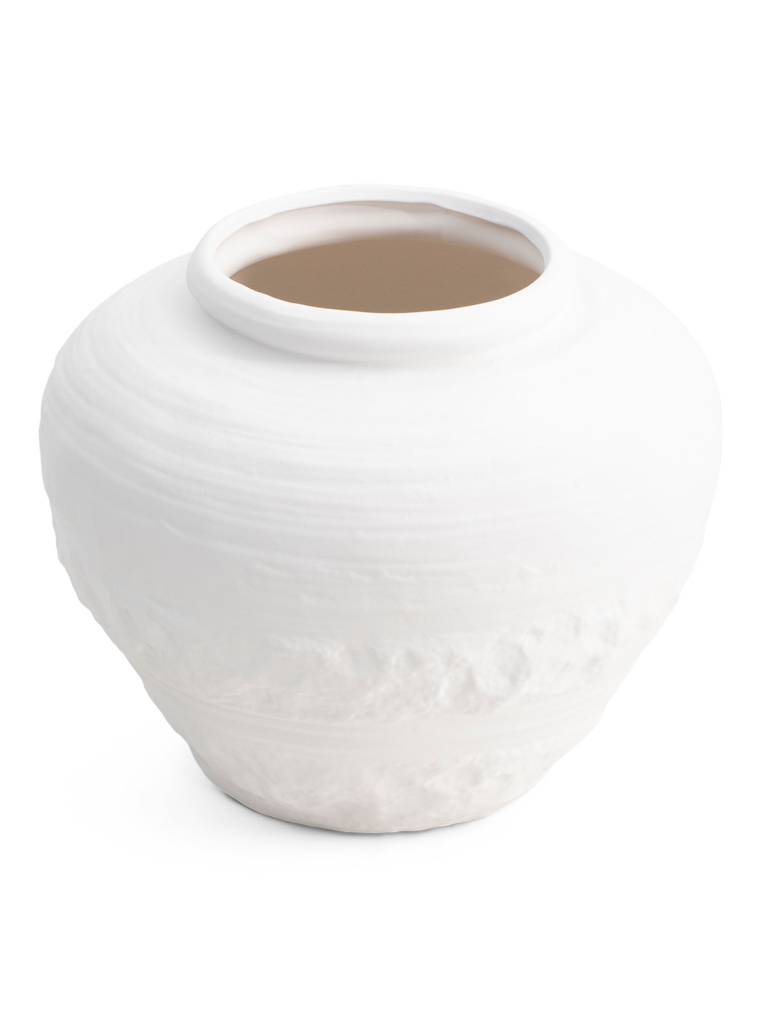 11.5in Textured Ceramic Vase | TJ Maxx