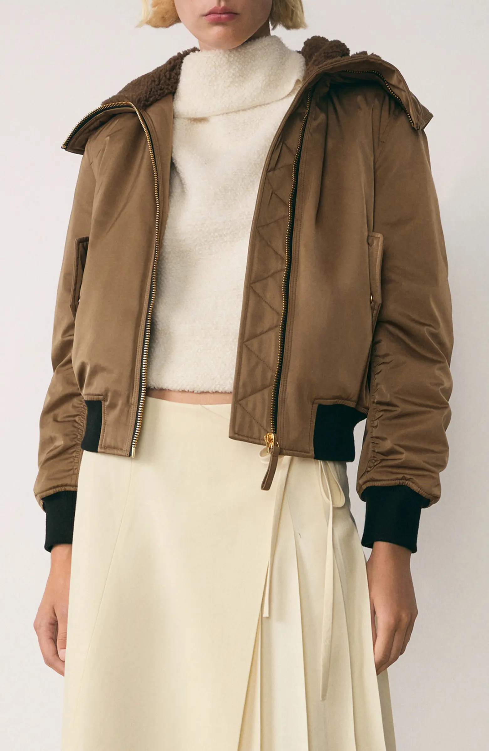 Fleece Lined Bomber Jacket | Nordstrom