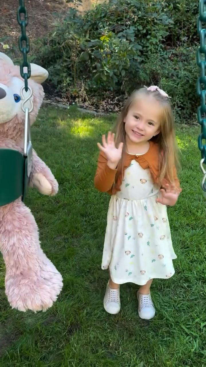 The cutest teddy bear printed dresses for toddler and girls. Love the teddy bear and checker print for girls and the cute crop cardigan that comes with the toddler dress. Such a great price. Perfect for holiday cards and school photos

Amazon fashion
Try on haul 
Amazon finds 
Family matching   

#LTKSeasonal #LTKFamily