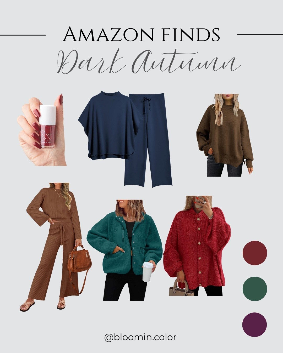 Dark Autumn Amazon Finds 

#LTKFindsUnder50 #LTKStyleTip #LTKGiftGuide