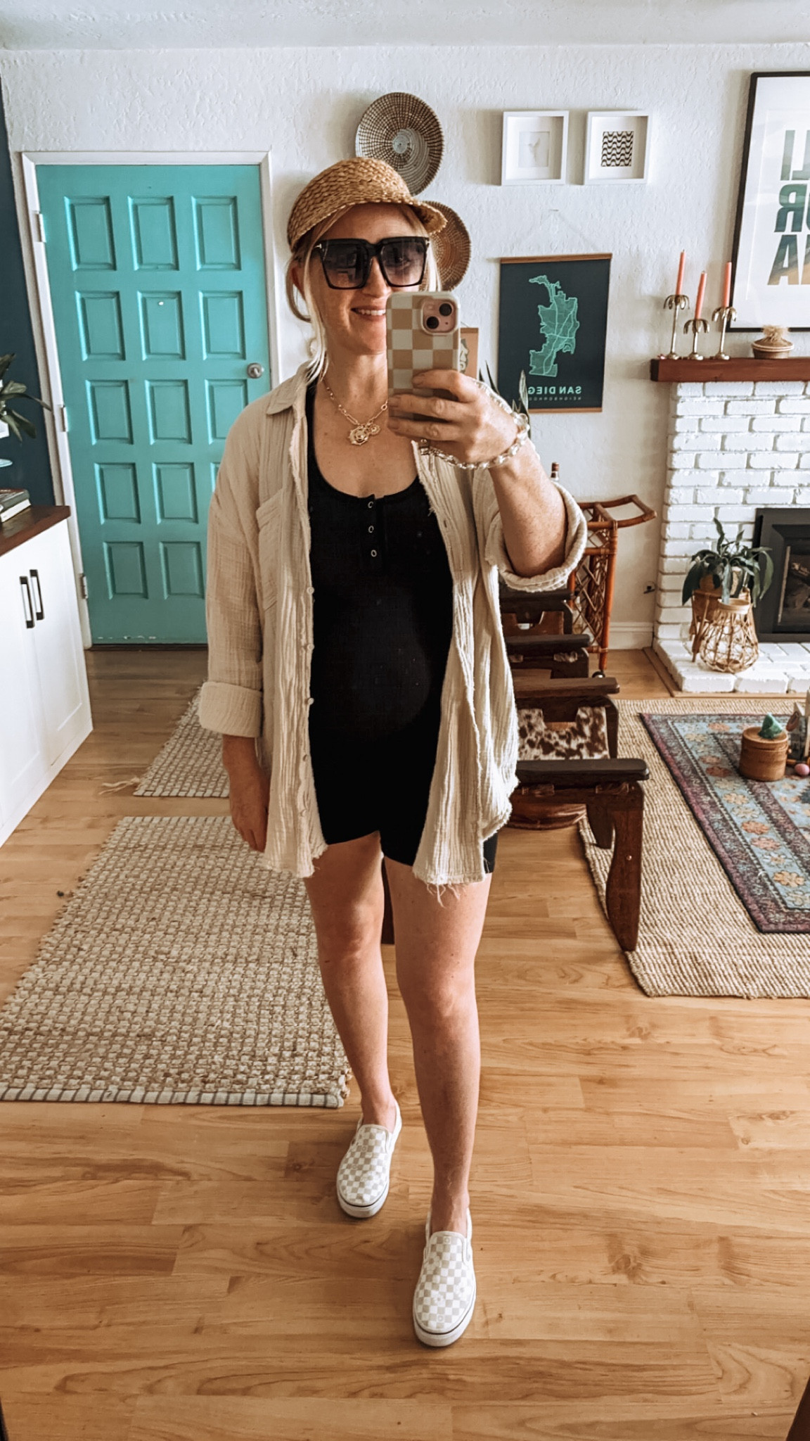 Favorite gauze button down on sale 25% extra off today with code LONGWEEKEND! Runs oversized, wearing a M. 

Button down, aerie, pool coverup, casual summer look, summer staple, summer outfit, mom outfit, daily style 

#LTKStyleTip #LTKFindsUnder100 #LTKSummerSales