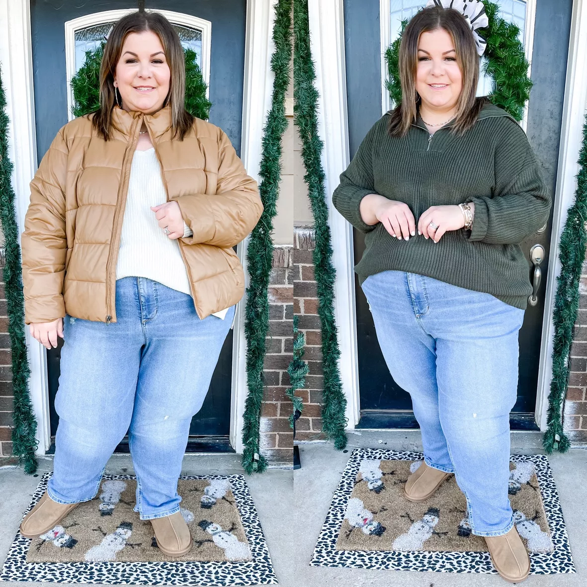 cute plus size winter outfits