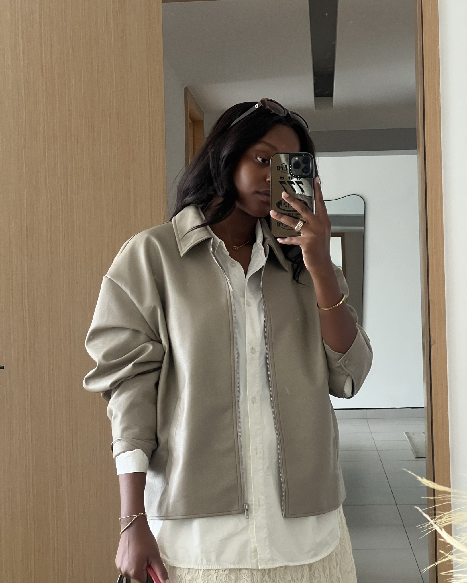 styling lace skirt, oversized jacket, new balance 471’s for layered summer outfit 

#LTKsummer #LTKuk #LTKmodest