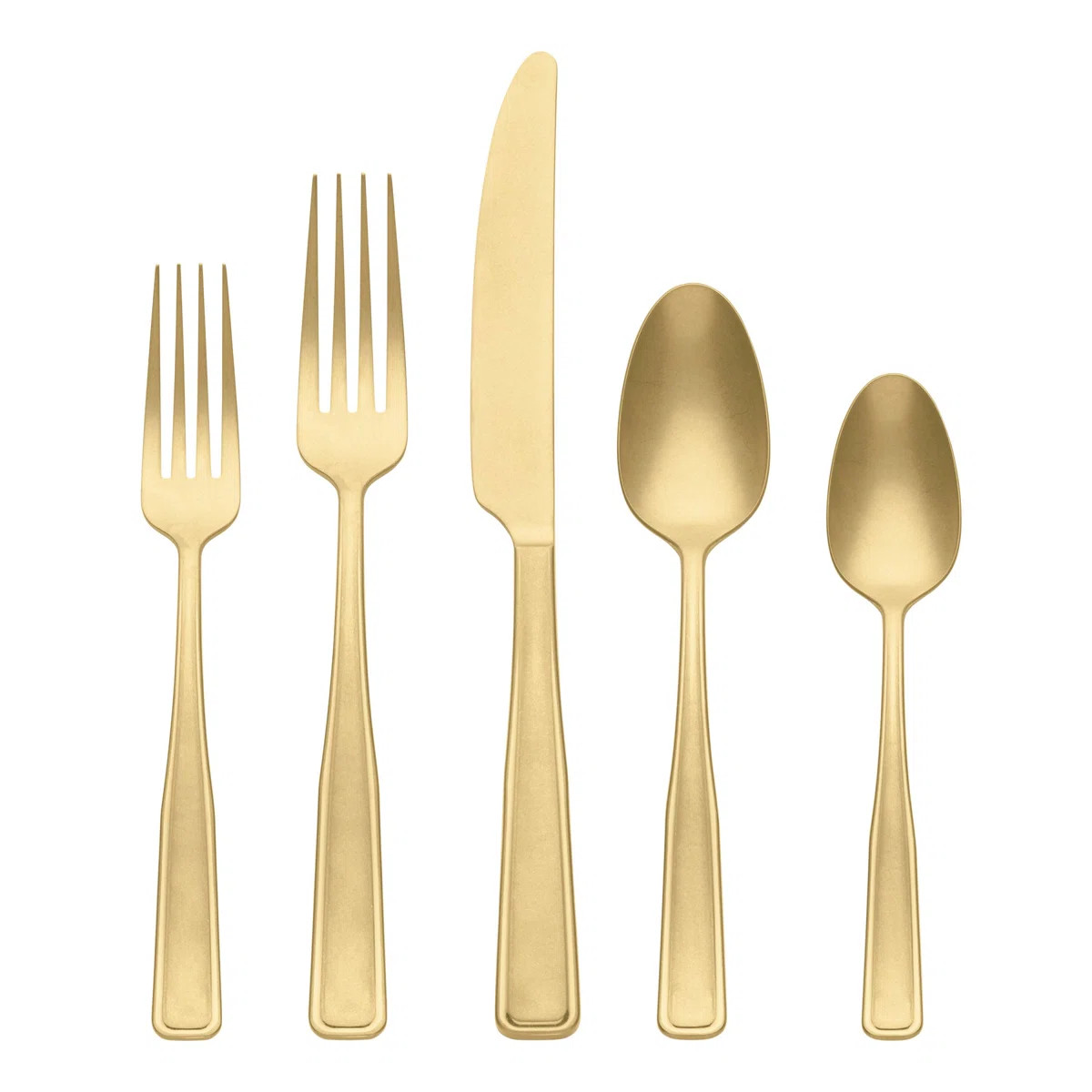 Oneida Reid Satin 20 Piece Flatware Set & Reviews | Wayfair | Wayfair North America