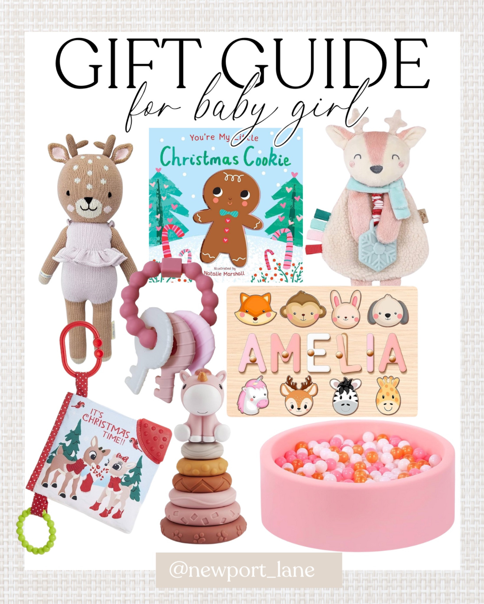 Gift guide for a baby girl! 

gift guide, baby gift guide, baby girl gift guide, baby girl gifts, baby girl gift guide, baby girl gift ideas 

#LTKGiftGuide #LTKSeasonal #LTKHoliday