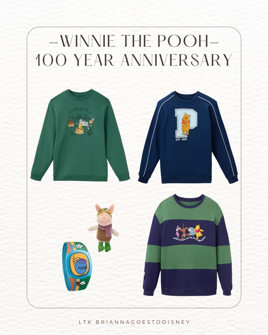 100 Years of Winnie the Pooh 🧸🍯 Merch

Disney | Walt Disney World | Disneyland | winnie the pooh & pals pullover sweatshirt for adults | piglet ice skating plush | striped sweatshirt | rugby sweatshirt | magicband + | Winnie the Pooh collegiate style sweatshirt | what to wear to Disney | Tigger | Eeyore

#LTKMens #LTKmomlife