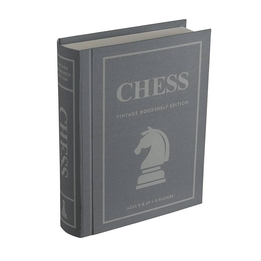 WS Game Company Chess Vintage Bookshelf Edition | Amazon (US)