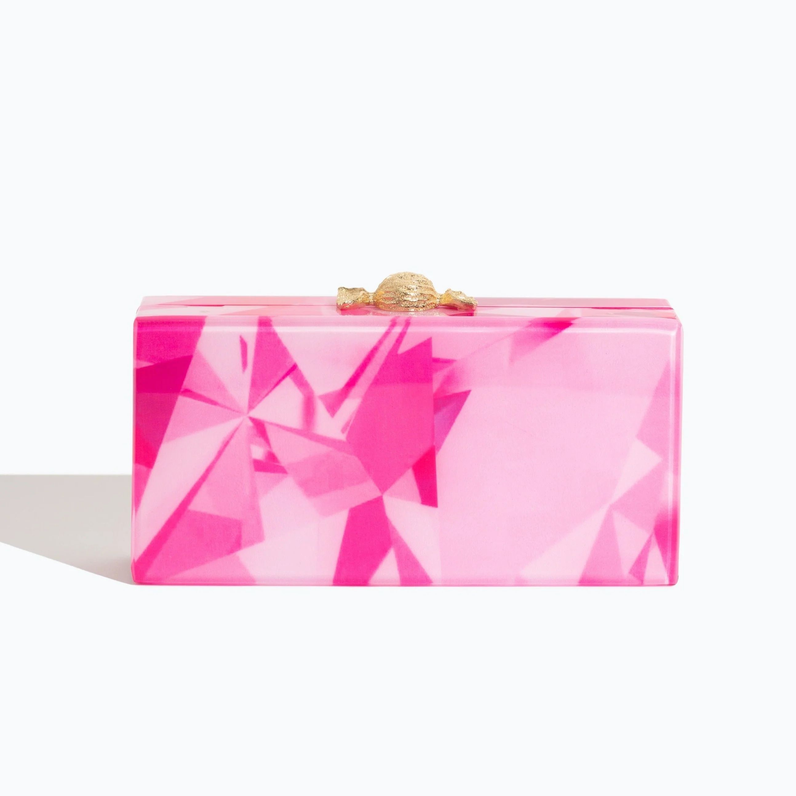 The Alix | Pink Diamond Confection Clutch | ArtSugar