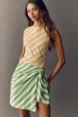 Daily Practice Wrapped Mini Dress | Anthropologie (US)