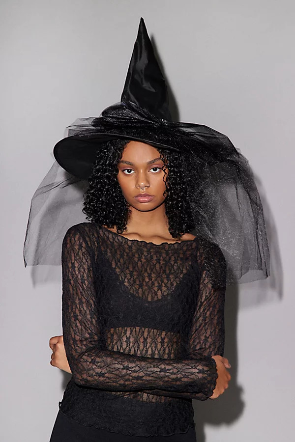 Witch Tulle Costume Hat | Urban Outfitters (US and RoW)