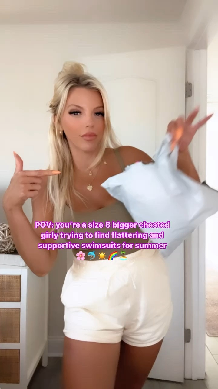 I’ve tried so many swimsuits and these are by far my most favorite! They fit amazing and are so comfortable. 

This style runs big. I did medium bottom and a large top. I’m 135 lbs 35 DDD size 8 

swimsuit mom swimsuit vacation looks 

#LTKfindsunder100 #LTKswim #LTKSeasonal