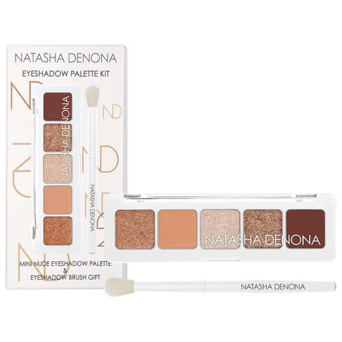 Mini Nude Eyeshadow Kit - Mini Nude Eyeshadow Palette & Eyeshadow Brush - Natasha Denona | Sephor... | Sephora (US)