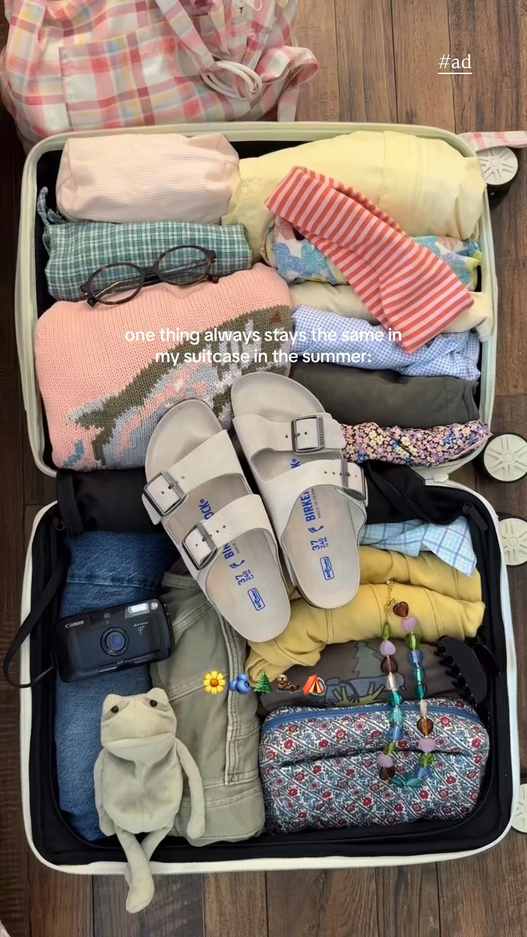 No matter where I’m going, my birks are coming too 🧳 @Birkenstock US #ad