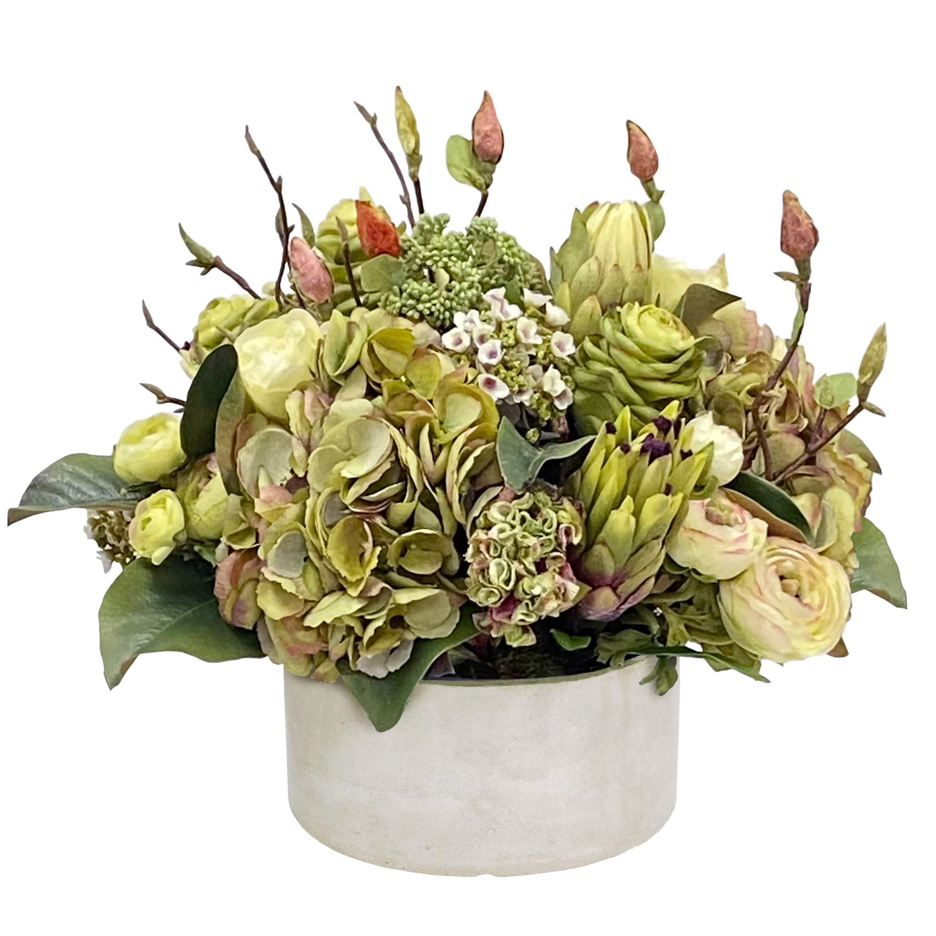 Tropical Centerpiece in Round Tray | Gorgeous Living