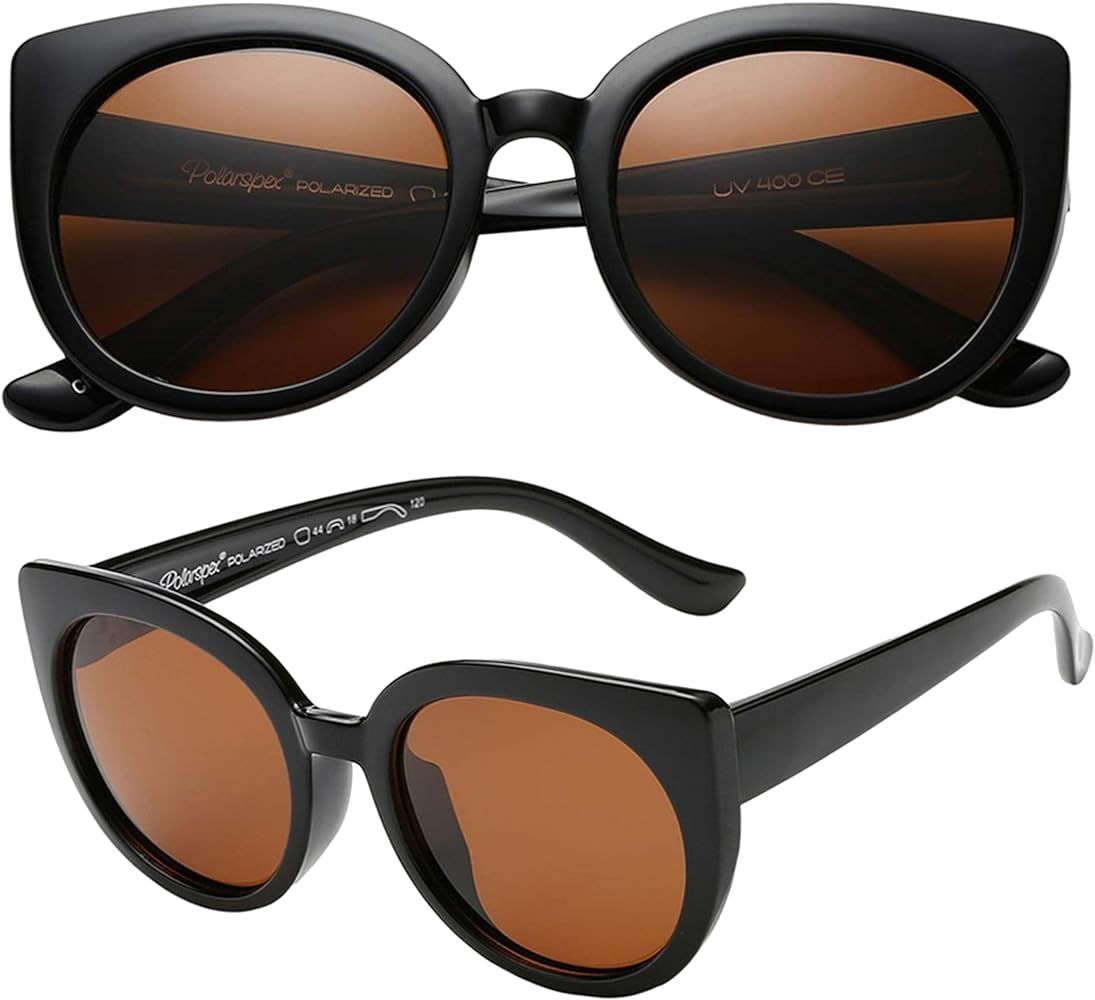 PolarSpex Girls Sunglasses-Polarized Toddler Cat Eye Sunglasses-Unbreakable & Fahionable Kids Sun... | Amazon (US)
