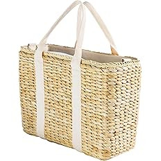 Insulated Beach Cooler Bag, Leak Proof, Premium Quality Corn Husk, Beach Bag, Pool Bag, Tote Bag,... | Amazon (US)