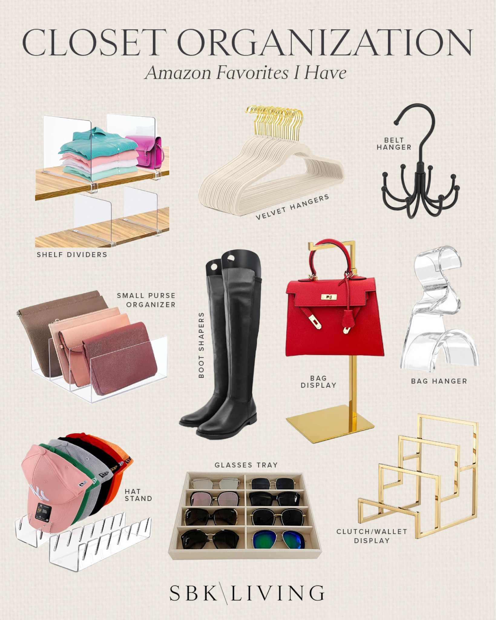 ORG \ Closet organizer favorites from Amazon!

Home
Organization 
Clothes 
Cleaning 
New year 

#LTKHome #LTKFindsUnder50