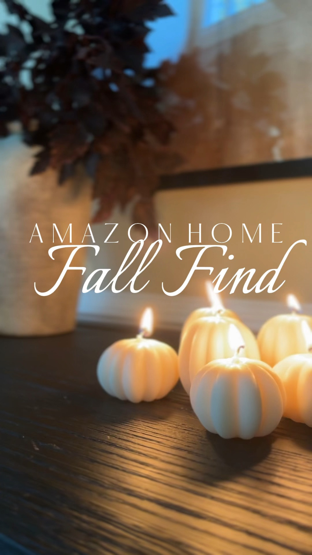 How cute are these little pumpkin candles for fall?! 🍂🥹

They come in a set of 6 and are perfect to add to your coffee table, dining table, or console styling for the fall season! 

Amazon finds // Amazon home favorites // seasonal fall home // Amazon fall home // Amazon favorite finds

#LTKVideo #LTKSeasonal #LTKHome