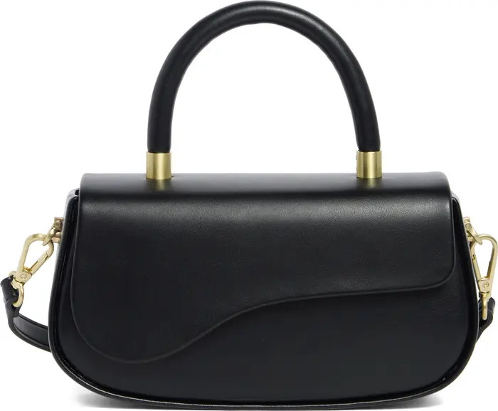 Asymmetric Flap Top Handle Bag | Nordstrom Rack