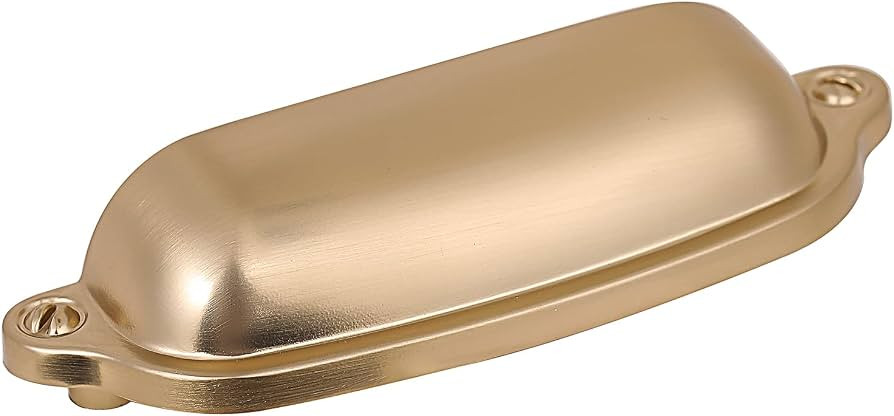 HARPOON Cup Handle 3 Inch(76mm) Drawer Pulls Kitchen Cabinet Hardware Ancient European Style Cham... | Amazon (US)