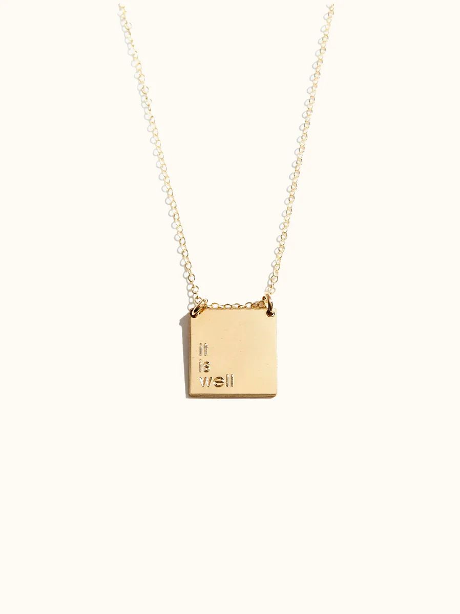 Phrase Necklace | ABLE Clothing
