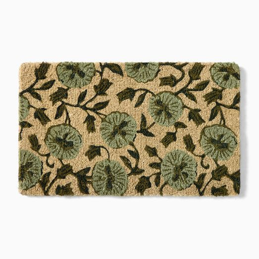 Laney Floral Doormat | West Elm (US)