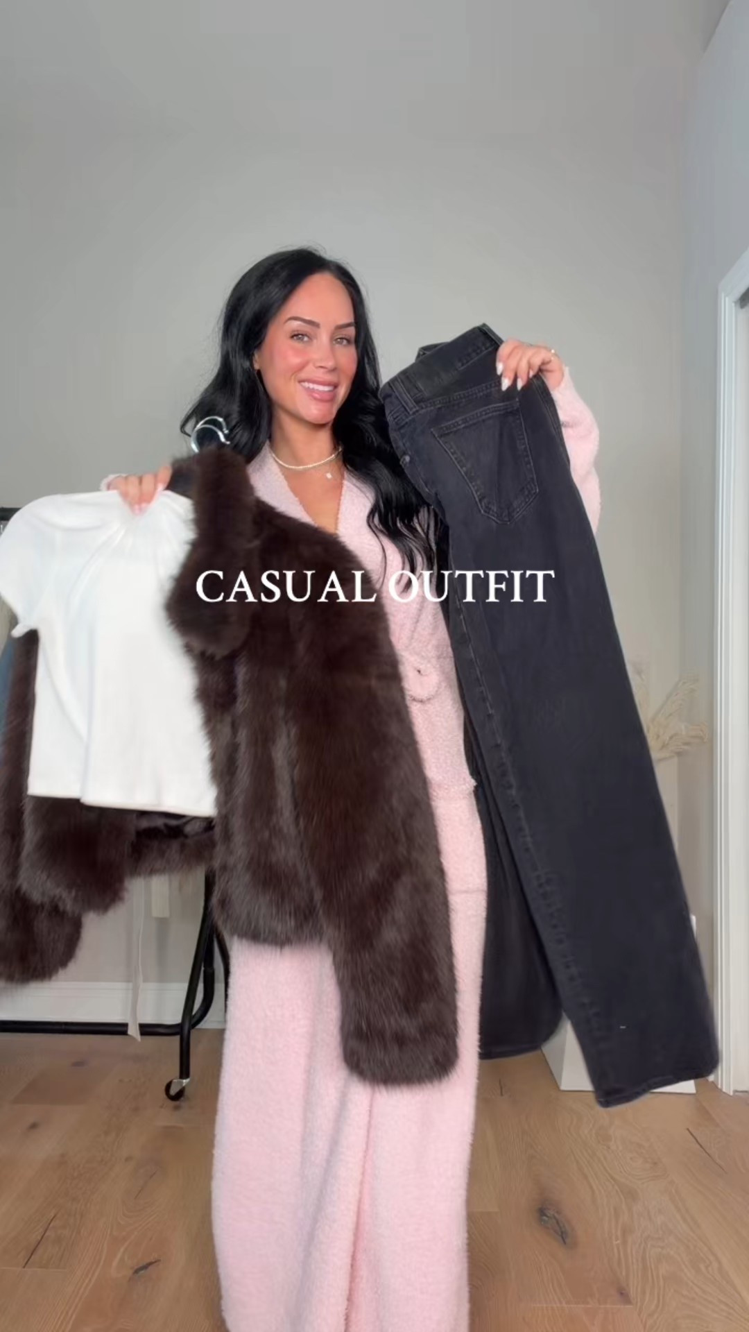 A neutral winter moment 🤎 fur textures, structured denim, and cozy platform boots. I will have my outfit details on my LTK. 

My sizing 5’7, 145lbs, 32dd
I’m wearing size small tops, size 27 jeans 

#LTKootd #LTKU #LTKgrwm