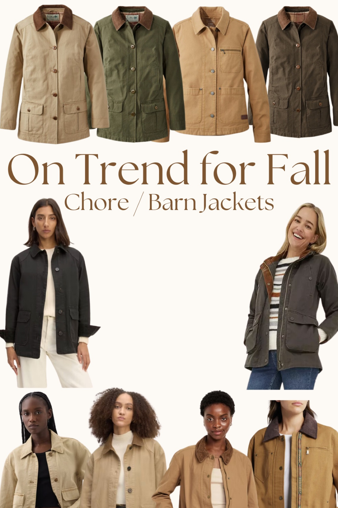 Trending this fall: barn / chore jackets! 

#LTKBacktoSchool #LTKFindsUnder100