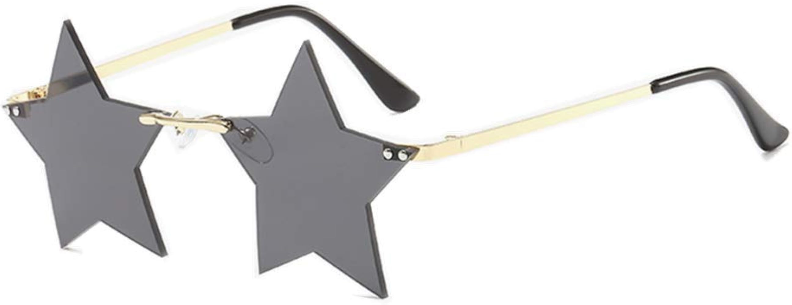 ENTHYI Rimless Star shape Sunglasses Personality Sun Glasses for women/men Party glasses personal... | Amazon (US)
