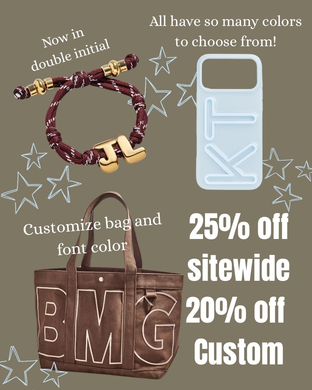 Some of my favs from Bauble Bar …. Site wide sale 20% off Custom items 20% off!!! Some great waterproof jewelry too!!!!  

#LTKSpringSale #LTKOver40 #LTKspring