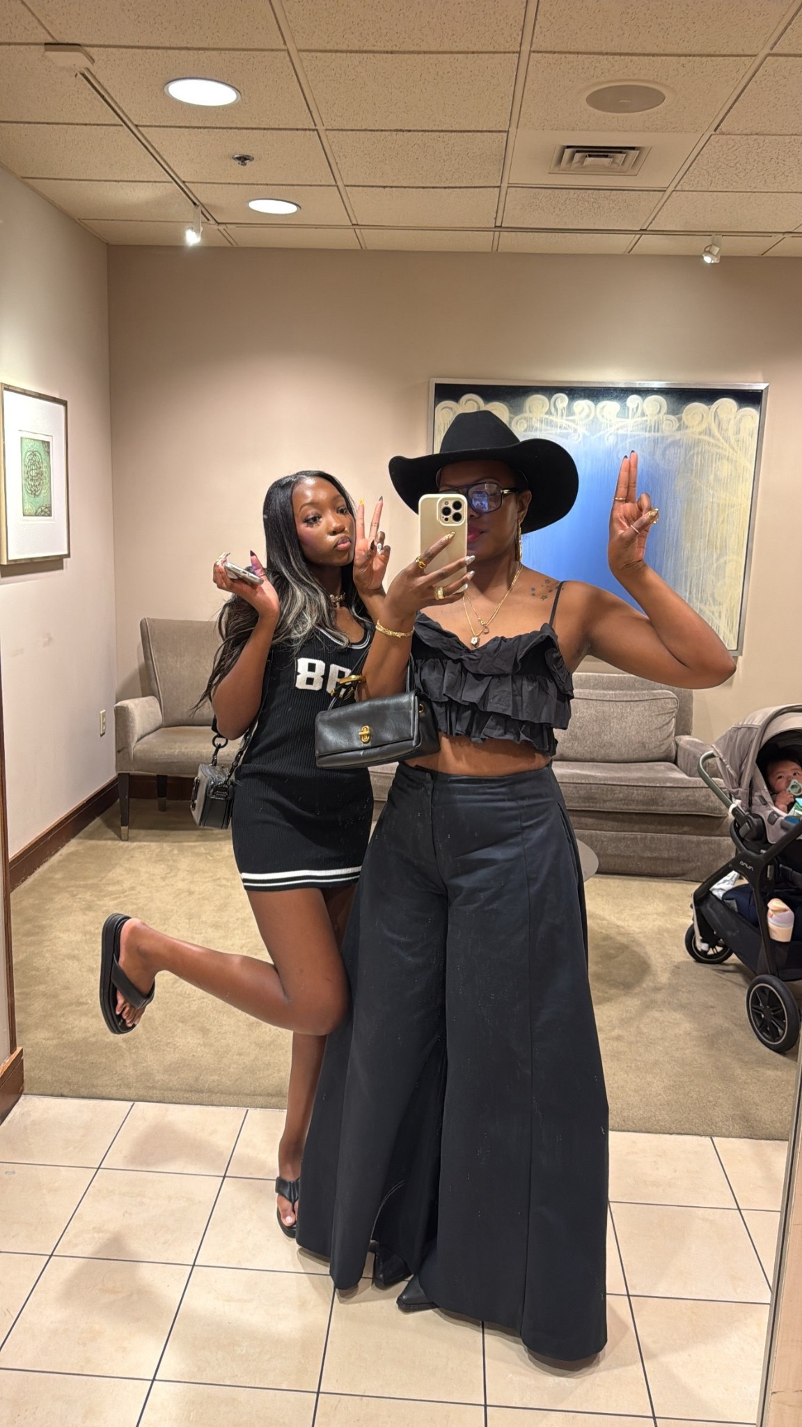 Monochrome black 

#LTKFestival #LTKootd #LTKSeasonal