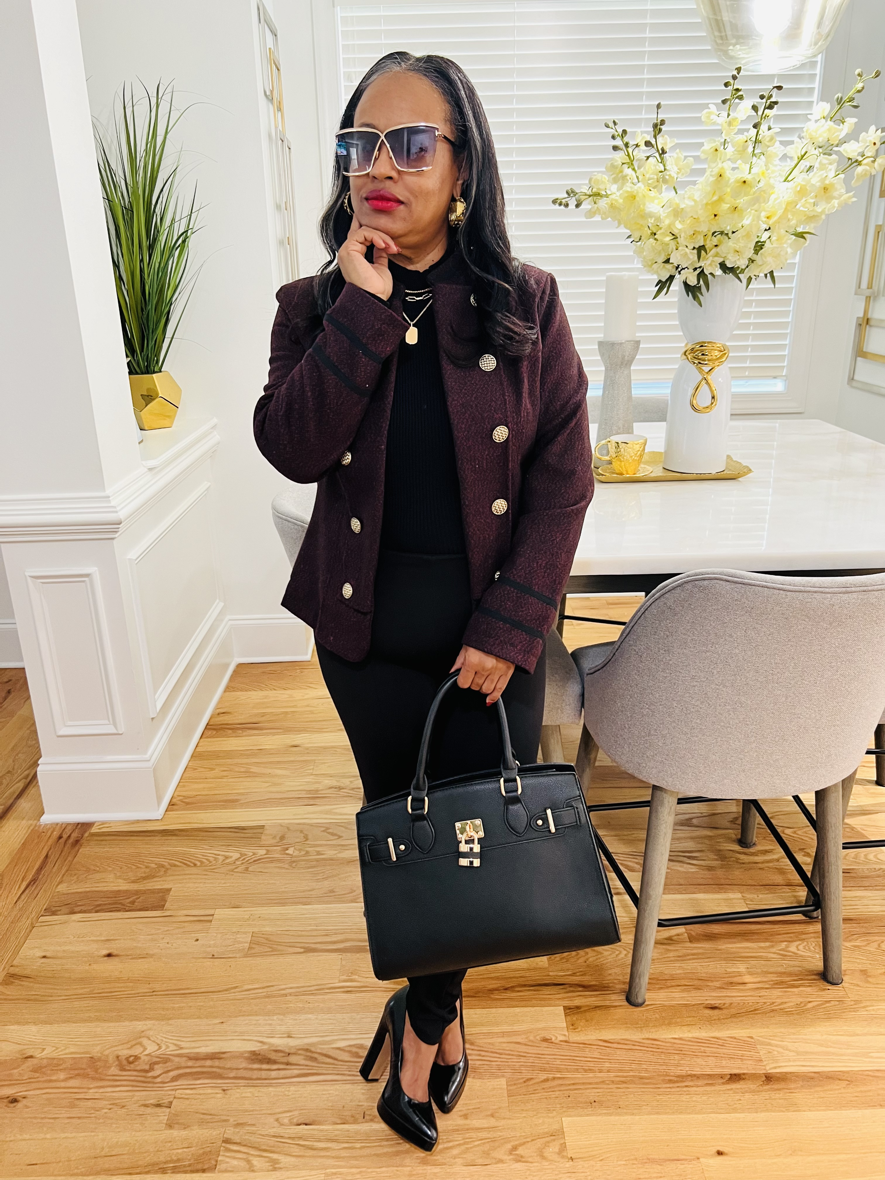 Fall Workwear Style Inspo!🍁🍂🍁🍂
Personally, I prefer dressing up for work. I have learned to use my style to convey my professionalism, development, my values and yes…my taste.💅🏽
Whether you tend to dress up for work or not, here are some stylish options and inspo to look fabulous at work.💪🏽

I’m 5’3 165 pounds and usually wear M/L or 10-12.

#workwear #fallfashion #officewear #styleinspo #LTKworkwear
#officefashion


#LTKSeasonal #LTKWorkwear #LTKOver40