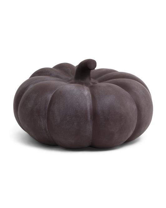 14x6.5 Muscade De Provence Pumpkin Decor | TJ Maxx
