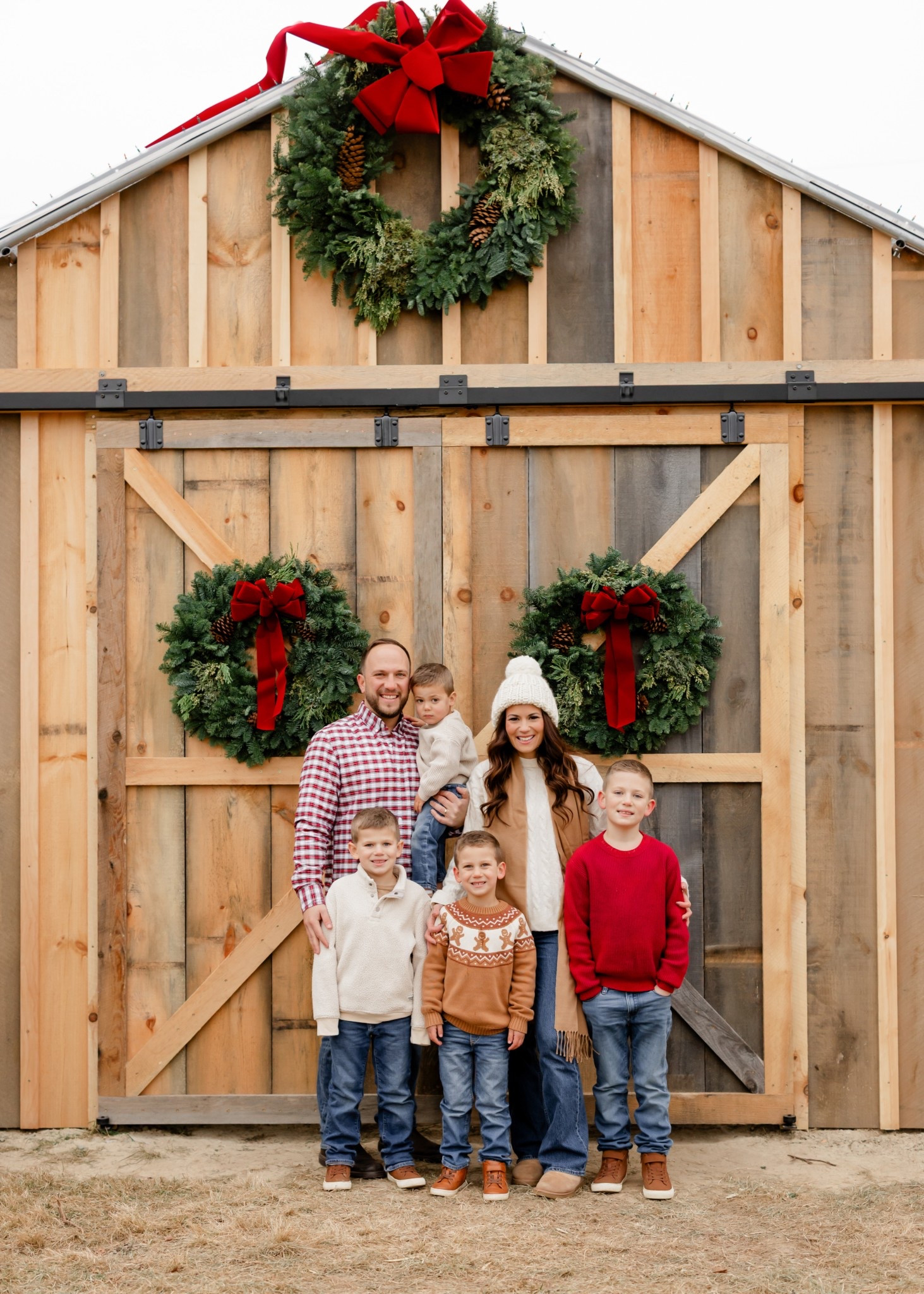 Family holiday outfits. Family Christmas outfits. Family coordinating outfits. Family picture outfit. Family photo outfits. Casual family outfits. Family winter outfits. Winter fashion. Women’s winter outfit. Men’s winter outfit. Boys winter outfit. Toddler boy winter outfit. 

#LTKMens #LTKHoliday #LTKKids