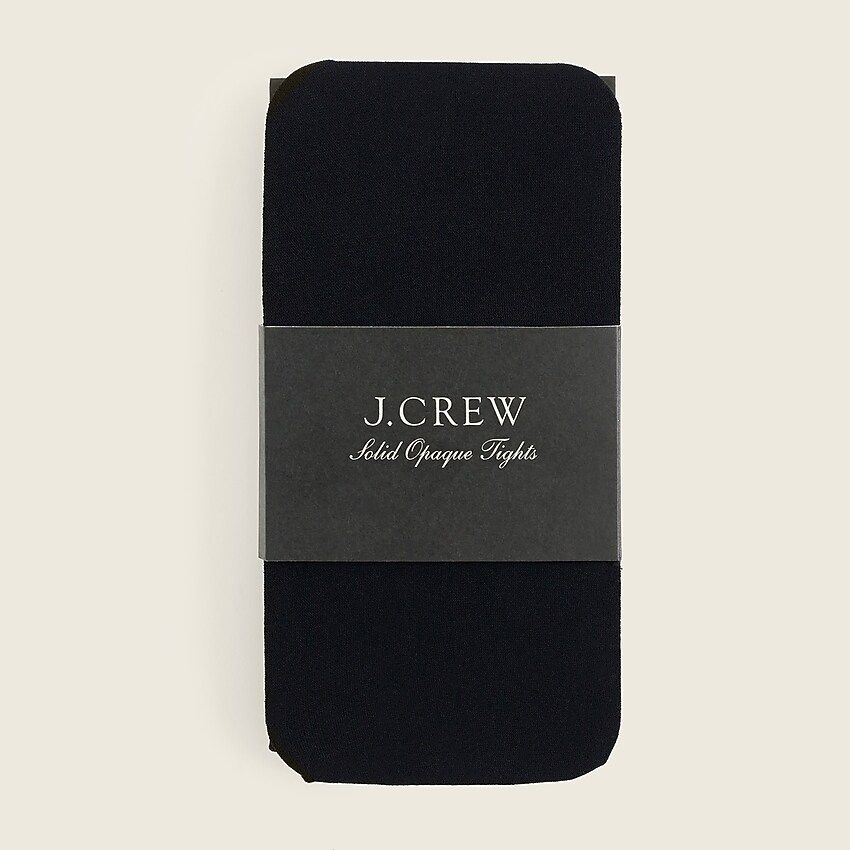 Solid opaque tights | J.Crew US