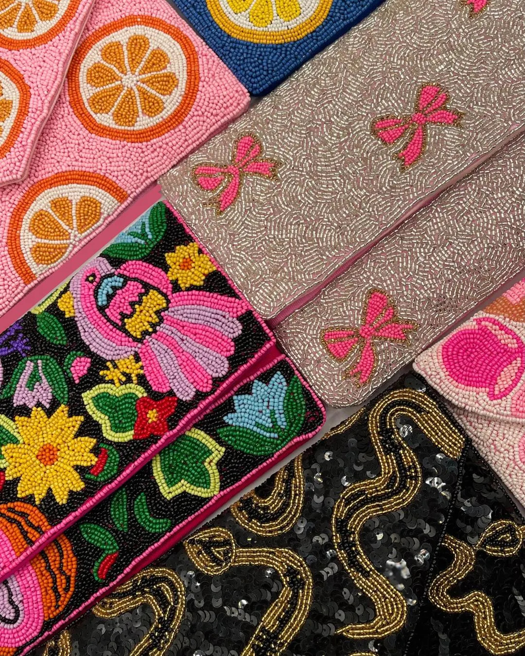 Beaded Clutch Purse Custom Handbags, Crossbody Purse - Etsy | Etsy (US)