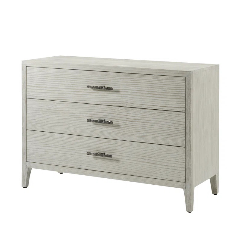 Breeze 3 Drawer 48" W Solid Wood Dresser | Wayfair North America