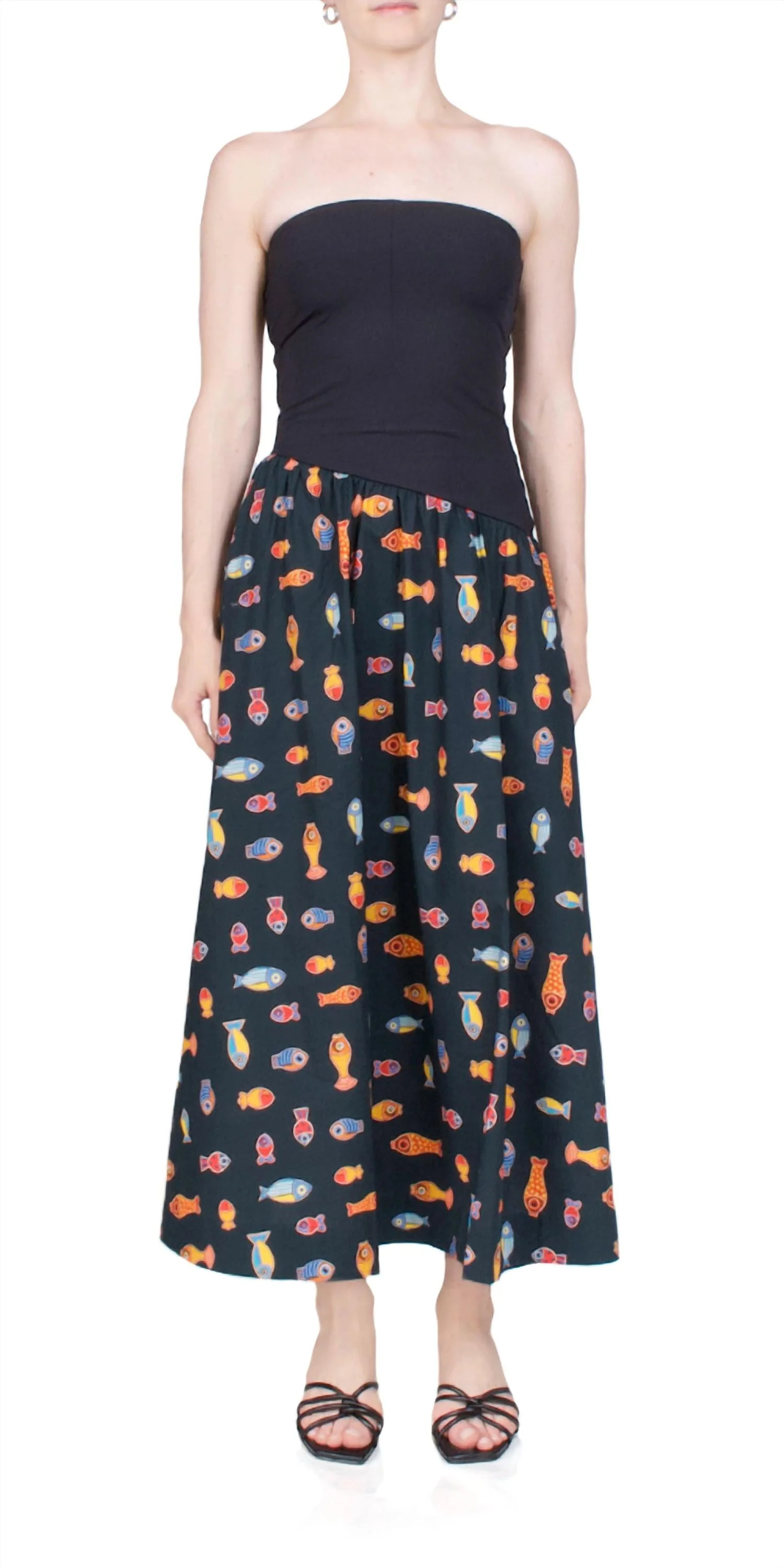 Tadeo Dress In Pesce | Shop Simon