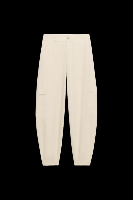 BARREL CARGO POCKET PANTS | Zara US