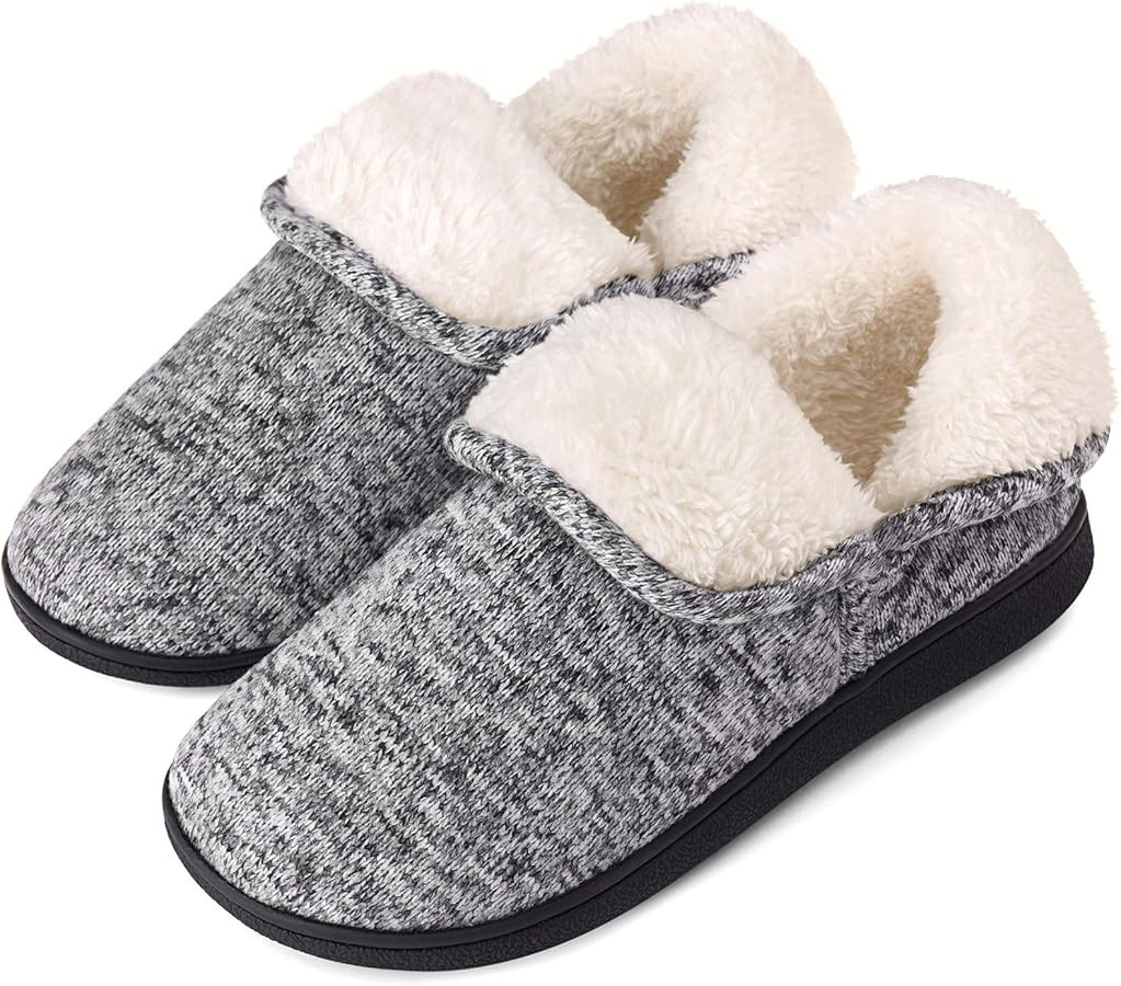 VONMAY Women's Slippers Boots Memory Foam Fuzzy Booties House Shoes Winter Warm Indoor Outdoor | Amazon (US)