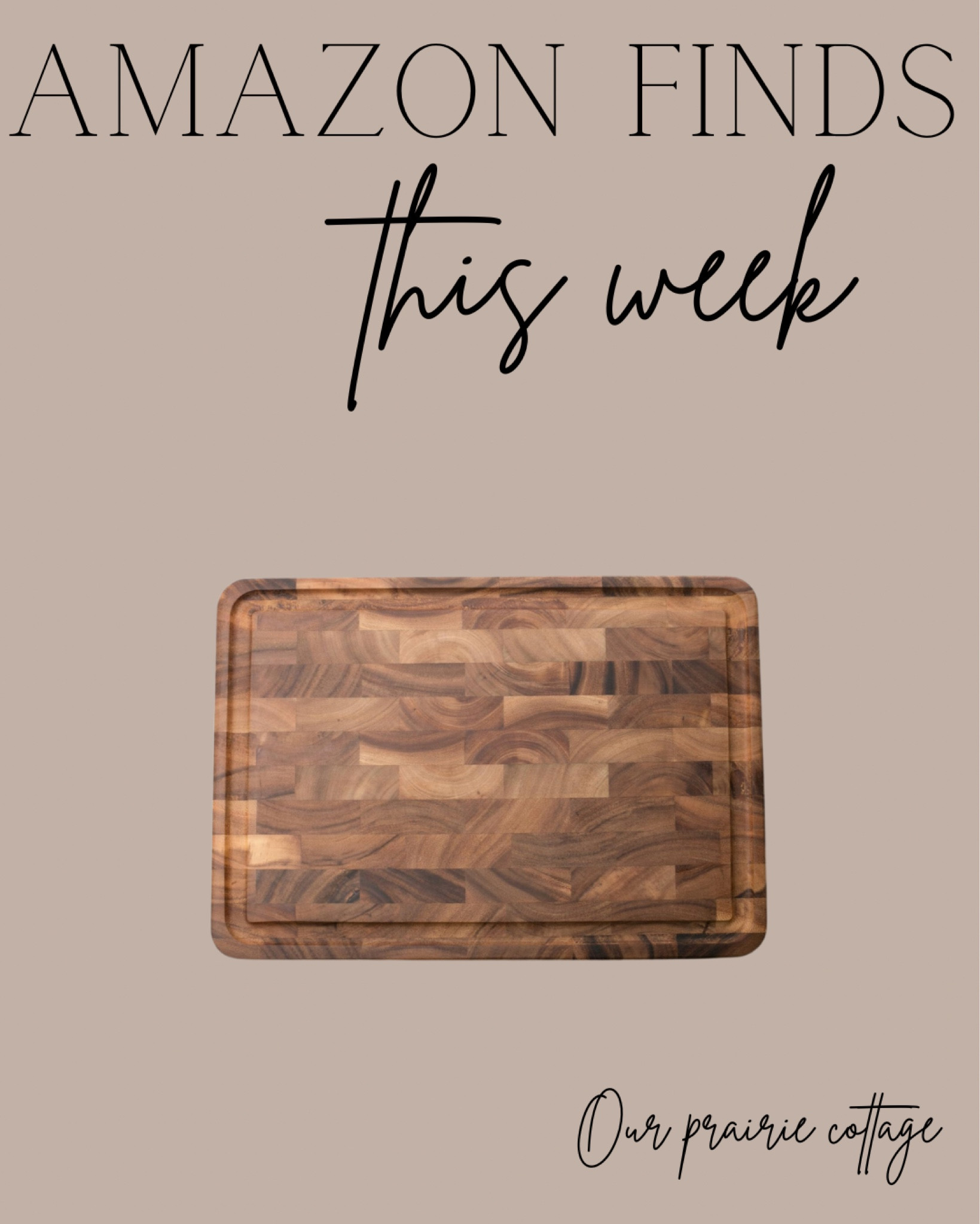 Beautiful wood cutting board! 

#LTKhome #LTKMostLoved #LTKGiftGuide